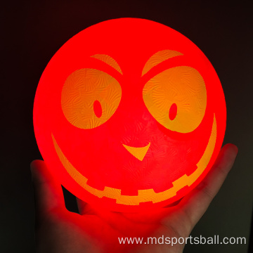 Glow in the dark playground ball kickball